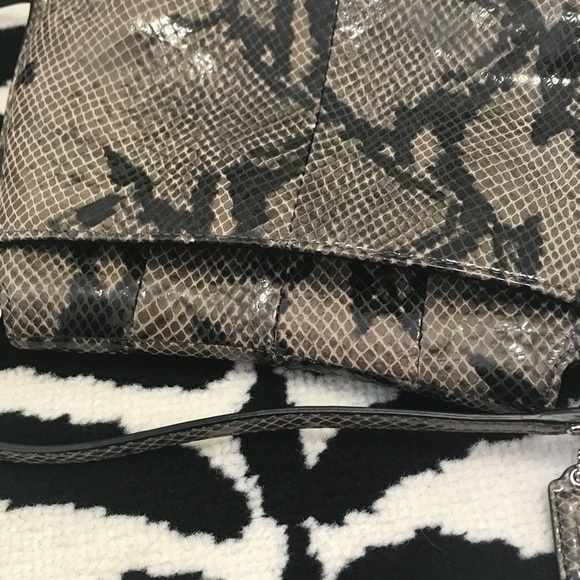 Coach Soho Exotic Snake Print Mini Crossbody Bag - Picture 5 of 8